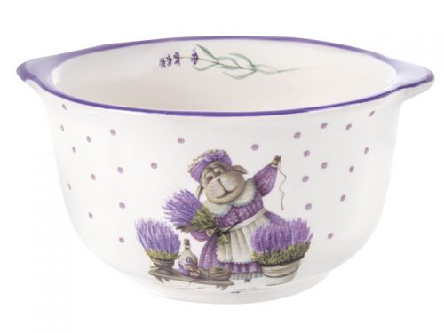 Салатник "Лавандовые истории" 400мл 13,8x12,7см