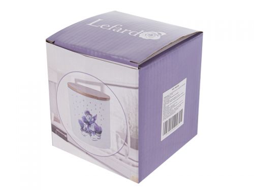 Банка для сыпучих продуктов "Лавандовые истории" 450мл 10x11см