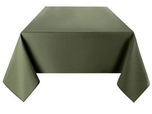 Скатерть 160x240см зеленый однотонный
