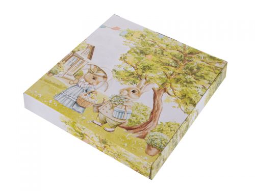 Набор тарелок "Кроличьи истории" 2шт 20,5см