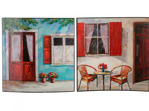 Комплект картин, 2 шт. 38х38 см