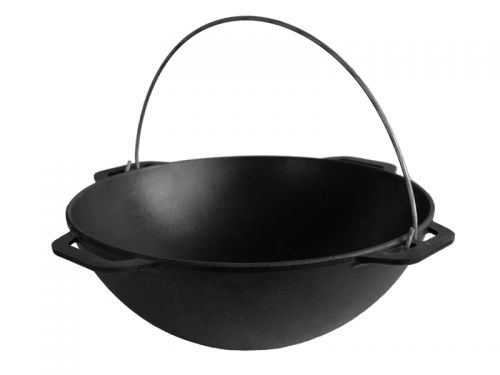 Казан азиатский чугунный без крышки brizoll 12 л азия