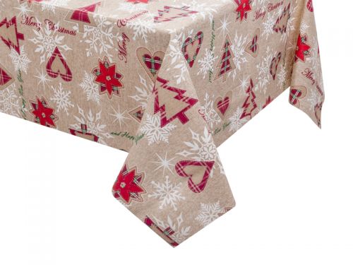 Скатерть водоотталкивающая "Turron burdeos" 140х140см