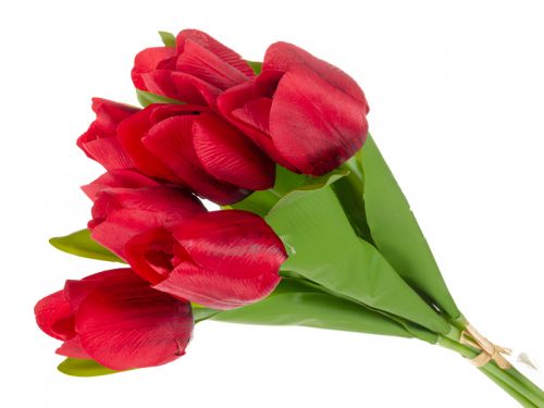 Букет тюльпана ткань