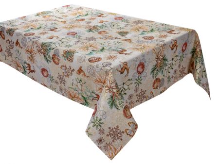 Скатерть гобелен TINSEL полноцвет 140х360см