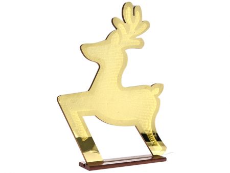 Декоративный световой олень 3d, 83см