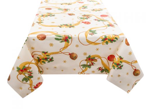 Скатерть водоотталкивающая "Lazos beig" 140х180см