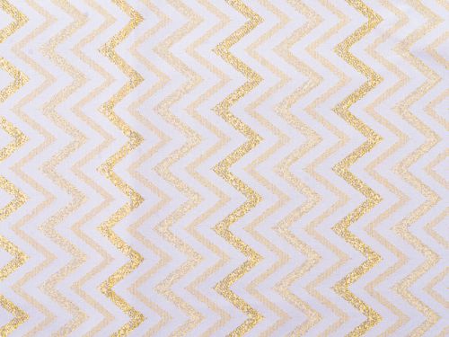 Раннер с золотым люрексом "Зигзаг" 40х100см