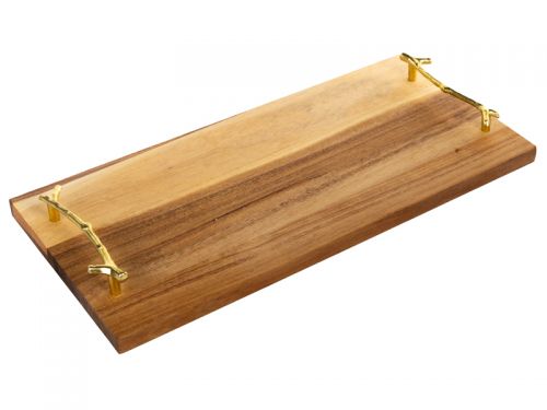 Поднос сервировочный 39х18х1,5 см (дерево)