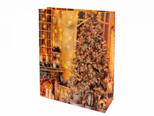 Подарочный пакет 26х32х10 см (бумага)