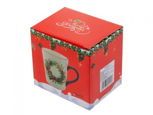 Кружка "Рождественский Венок" 330 мл