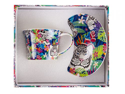 Чайный набор 2 пр "Animal colors" 220 мл