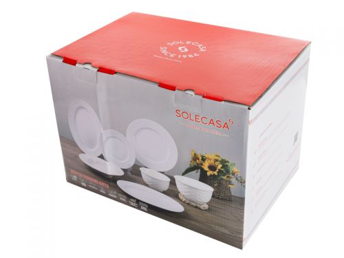 Столовый набор 23 предмета "Волна" без золота