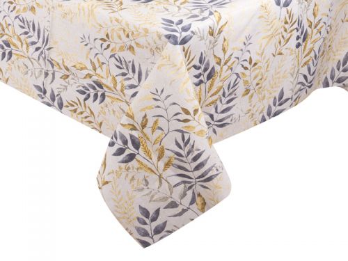 Скатерть водоотталкивающая "Maracaibo" серый 140х140см