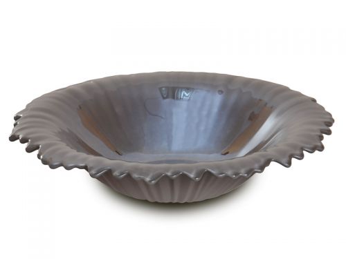 Блюдо "Серый с перламутром" 22см