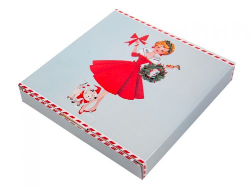 Набор тарелок "Miss Christmas" 2шт 20,5см