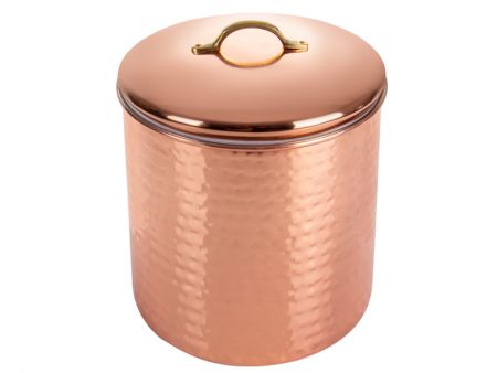 Баночка для хранения сыпучих продуктов 20см нерж. сталь
