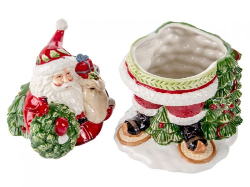 Конфетница "Дед мороз" , 19х18х30см