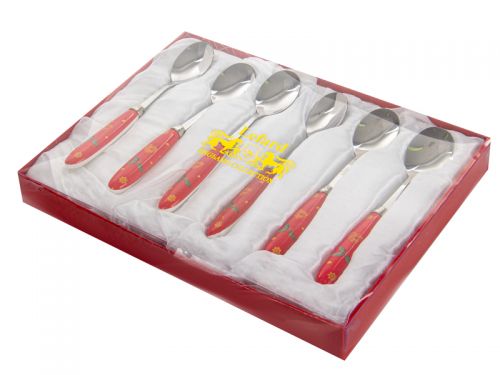 Набор чайных ложек "Christmas delight" 6шт 12см