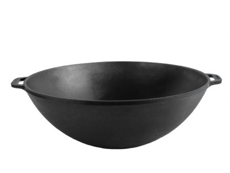 Сковорода чугунная wok brizoll 8 л