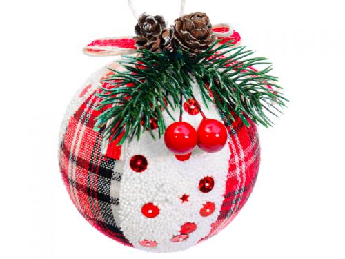 Набор елочных шаров 3шт 8см