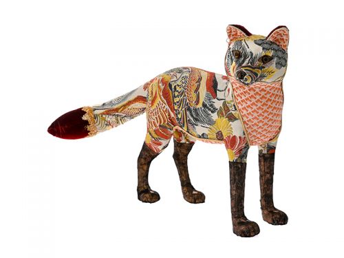 Рождественская лиса 82x38x53см