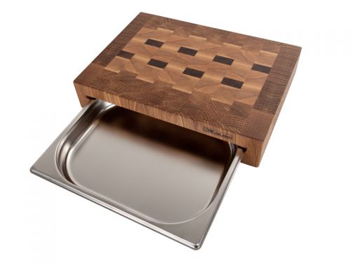 Доска разделочная с поддоном 30х40х8 см