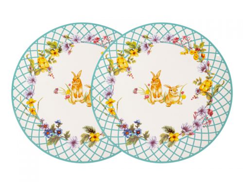 Набор тарелок из 2х шт "Funny bunny" 27см