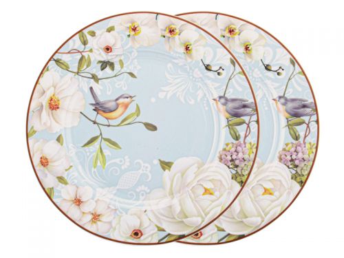 Набор из 2-х тарелок "Райский сад" 19 см
