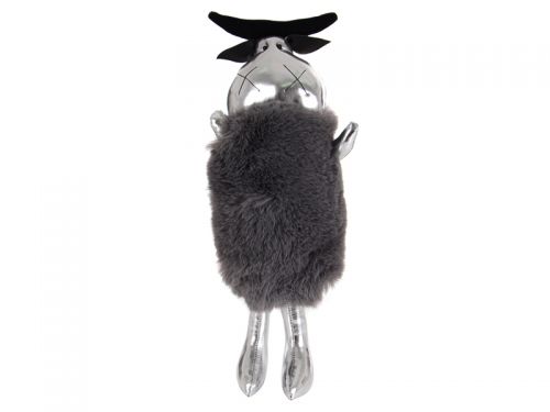 Игрушка бычок "Серый" (ручная работа)