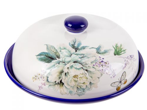 Блюдо с крышкой "Флёр" 23см