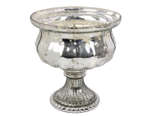 Декоративная фруктовница на ножке, 13х23см