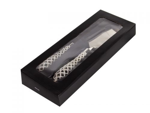 Набор для торта 2 предмета 31,5 см (сплав цинка)