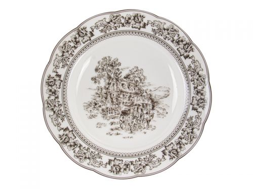 Столовый набор 10 предметов "Винтаж" ( 4 салатника 12 см, 2 салатника 16,5 см, тарелка 20 см, тарелк