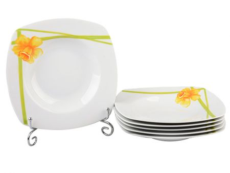 Набор тарелок суповых 6шт 23см