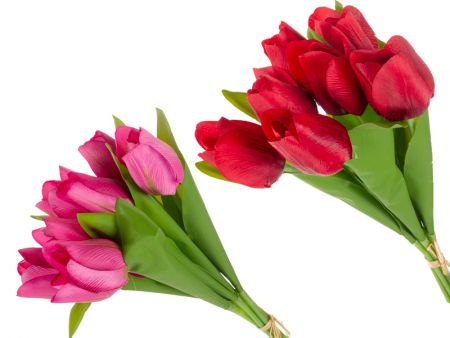 Букет тюльпана ткань