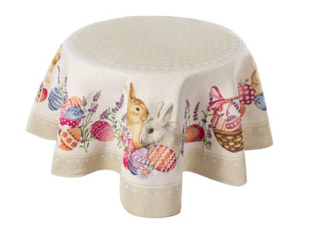 Скатерть гобелен круг 