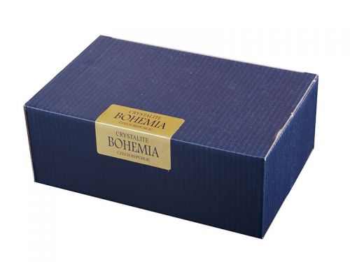 Набор стаканов для виски квадро "Crystalite" 6шт