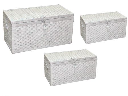 Набор корзин 3 предмета 83х44х44см 73х34х34см 63х24х24см