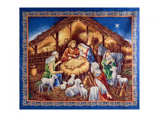 Скатерть панно sagrada familia lurex 92х110см