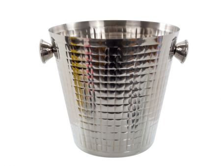 Ведро для шампанского 23 см (нержавеющая сталь)