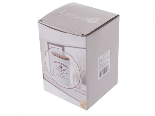 Банка для сыпучих продуктов "Country kitchen" 1000мл 10x15см