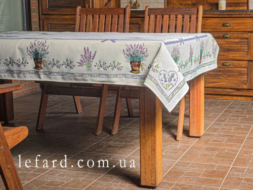 Скатерть гобелен "Lilac" 140х140см