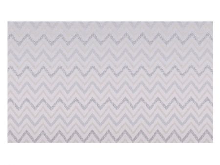 Набор салфеток под тарелку 4 шт с серебряным люрексом 