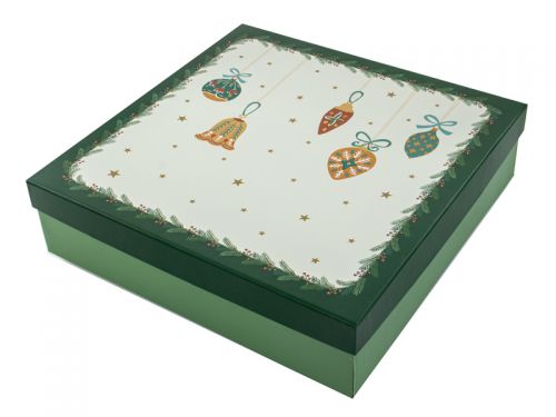 Набор тарелок "Green Christmas" 6шт 27 см