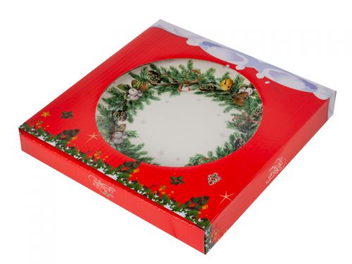 Тарелка "Новый год" 21 см