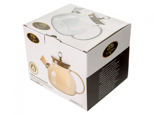 Чайник заварочный le glass "Amber" 1000 мл