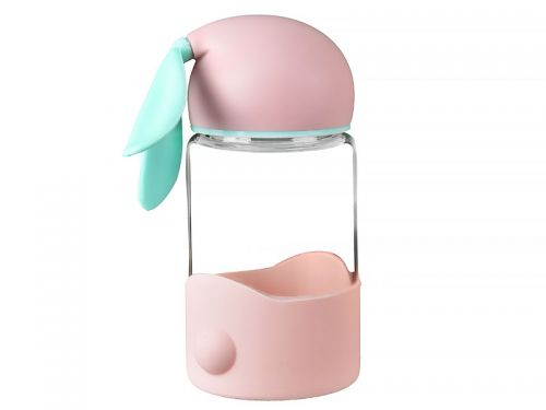 Бутылка стеклянная "Элиан" розовая, 350 мл