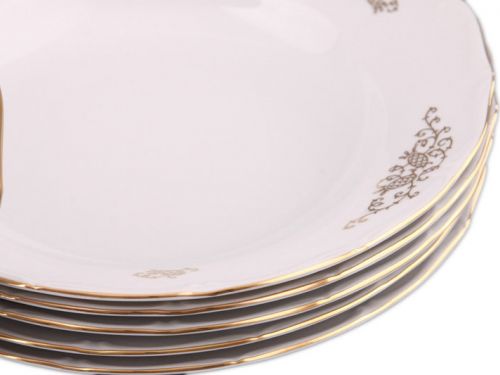 Набор тарелок "Вензель" из 6 шт.24 см