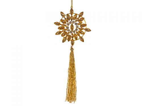 Украшение декоративное золото 10 см + 17 см